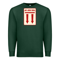 Sports Green this way up Premium Sweatshirt - linhVisuals