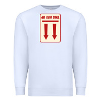 White this way up Premium Sweatshirt - linhVisuals