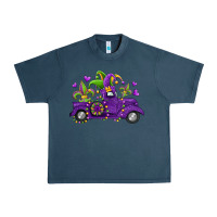 Midnight Navy mardi gras truck Urban Heavy Tee - Jasminsmagicworld