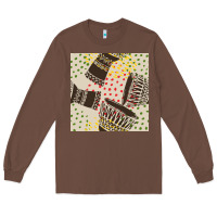 Chestnut african drum seamless pattern Long Sleeve Tee - BundleAndBundleShop