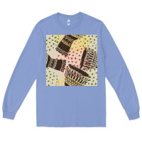 Colony Blue african drum seamless pattern Long Sleeve Tee - BundleAndBundleShop
