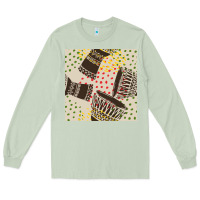 Matcha african drum seamless pattern Long Sleeve Tee - BundleAndBundleShop