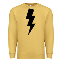 Antique Gold lightning bolt Premium Sweatshirt - linhVisuals