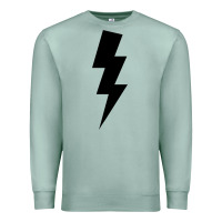 Seafoam lightning bolt Premium Sweatshirt - linhVisuals