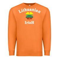 Carrot lucky lithuanian irish flag shamrock leaf st patricks day Premium Sweatshirt - linhVisuals