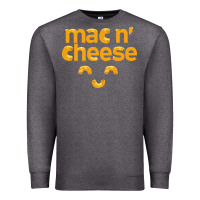 Charcoal Heather mac n' cheese funny macaroni with cheese lover gift Premium Sweatshirt - linhVisuals
