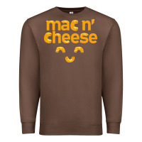Chestnut mac n' cheese funny macaroni with cheese lover gift Premium Sweatshirt - linhVisuals