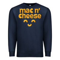 Navy mac n' cheese funny macaroni with cheese lover gift Premium Sweatshirt - linhVisuals