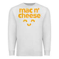 Oatmeal Heather mac n' cheese funny macaroni with cheese lover gift Premium Sweatshirt - linhVisuals