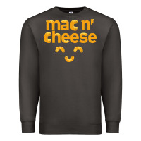Smoke mac n' cheese funny macaroni with cheese lover gift Premium Sweatshirt - linhVisuals