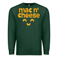 Sports Green mac n' cheese funny macaroni with cheese lover gift Premium Sweatshirt - linhVisuals