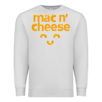 Dove Grey mac n' cheese funny macaroni with cheese lover gift Premium Sweatshirt - linhVisuals