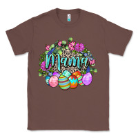 Chestnut Easter Mama Happy Easter Day Classic Tee - CowGirlArtShop