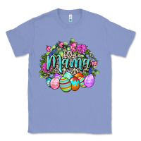 Colony Blue Easter Mama Happy Easter Day Classic Tee - CowGirlArtShop