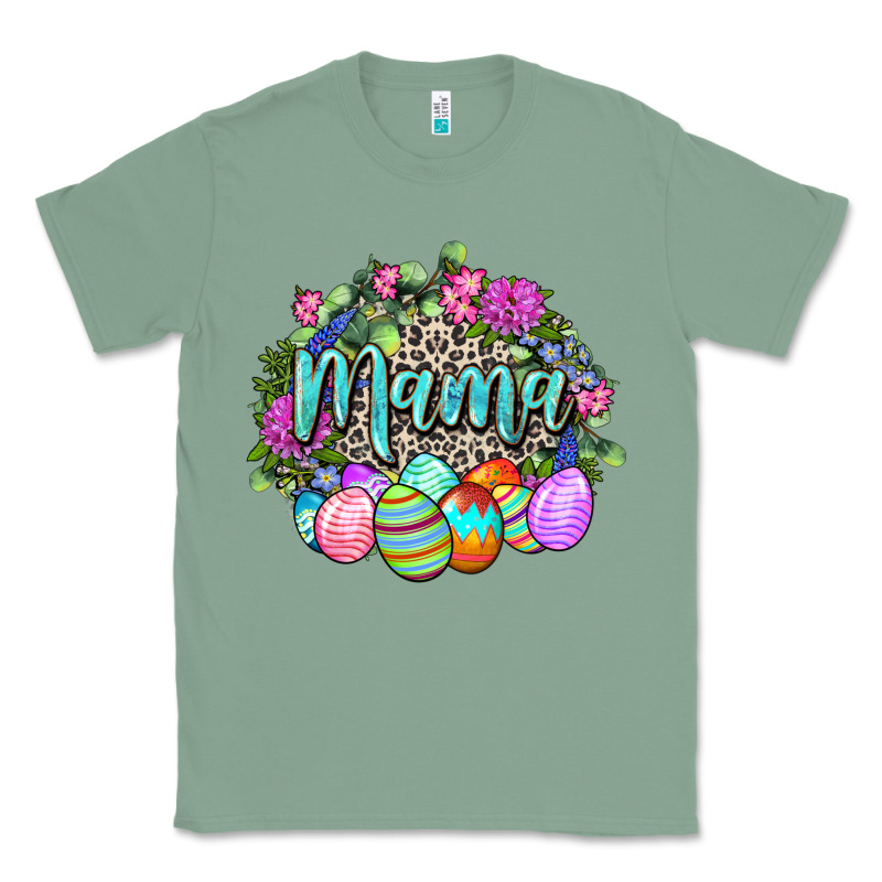 Easter Mama Happy Easter Day Classic Tee by CowGirlArtShop | Teevron