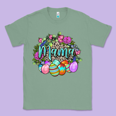 Easter Mama Happy Easter Day Classic Tee Designed By Cowgirlartshop
