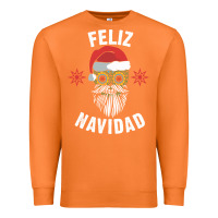Carrot mexican christmas sugar skull feliz navidad spanish speaking xmas gift Premium Sweatshirt - linhVisuals