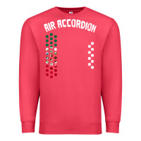 Cardinal mexican flag air accordion music instrument lover gift Premium Sweatshirt - linhVisuals
