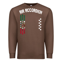 Chestnut mexican flag air accordion music instrument lover gift Premium Sweatshirt - linhVisuals
