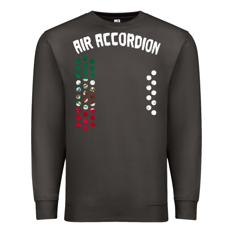 Mexican Flag Air Accordion Music Instrument Lover Gift Premium Sweatshirt by linhVisuals | Teevron
