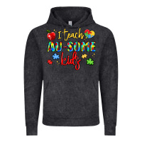 Vintage Black i teach au some kids Vintage Hoodie - LillyAllenDesigns