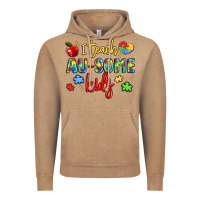 Vintage Coffee i teach au some kids Vintage Hoodie - LillyAllenDesigns