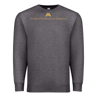 Charcoal Heather University of Minnesota Crookston, apparel Premium Sweatshirt - linhVisuals