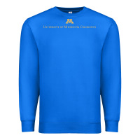 True Royal University of Minnesota Crookston, apparel Premium Sweatshirt - linhVisuals
