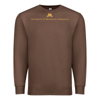 Chestnut University of Minnesota Crookston, apparel Premium Sweatshirt - linhVisuals