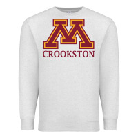 Oatmeal Heather minnesota crookston, apparel Premium Sweatshirt - linhVisuals