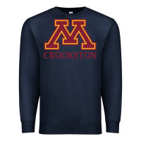 Navy minnesota crookston, apparel Premium Sweatshirt - linhVisuals