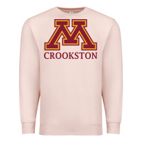 Pale Pink minnesota crookston, apparel Premium Sweatshirt - linhVisuals