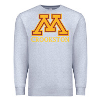 Heather Grey minnesota crookston, apparel Premium Sweatshirt - linhVisuals
