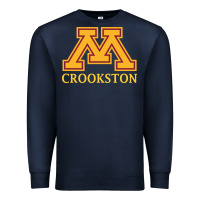 Navy minnesota crookston, apparel Premium Sweatshirt - linhVisuals