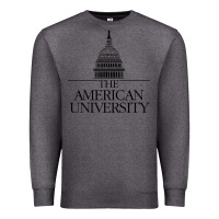 Charcoal Heather american university Premium Sweatshirt - linhVisuals