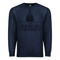 Navy american university Premium Sweatshirt - linhVisuals