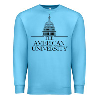 Ocean Blue american university Premium Sweatshirt - linhVisuals
