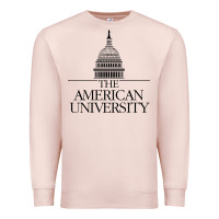 Pale Pink american university Premium Sweatshirt - linhVisuals