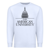 White american university Premium Sweatshirt - linhVisuals