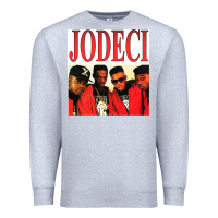 Heather Grey jodeci Premium Sweatshirt - linhVisuals