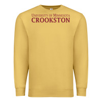 Antique Gold University of Minnesota Crookston, apparel Premium Sweatshirt - linhVisuals