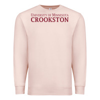 Pale Pink University of Minnesota Crookston, apparel Premium Sweatshirt - linhVisuals