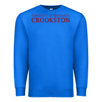True Royal University of Minnesota Crookston, apparel Premium Sweatshirt - linhVisuals