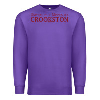 Purple University of Minnesota Crookston, apparel Premium Sweatshirt - linhVisuals