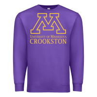 Purple university of minnesota  crookston, Gear Premium Sweatshirt - linhVisuals