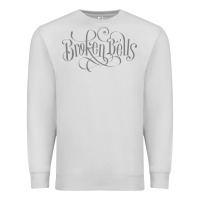 Dove Grey broken bells Premium Sweatshirt - linhVisuals