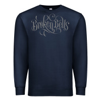 Navy broken bells Premium Sweatshirt - linhVisuals