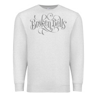 Oatmeal Heather broken bells Premium Sweatshirt - linhVisuals