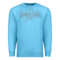 Ocean Blue broken bells Premium Sweatshirt - linhVisuals