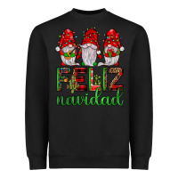 Black feliz navidad gnomies Heavyweight Sweatshirt - JahusDesignShop